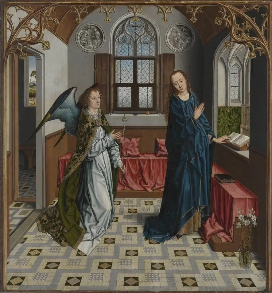 The Annunciation, by Aelbrecht Bouts