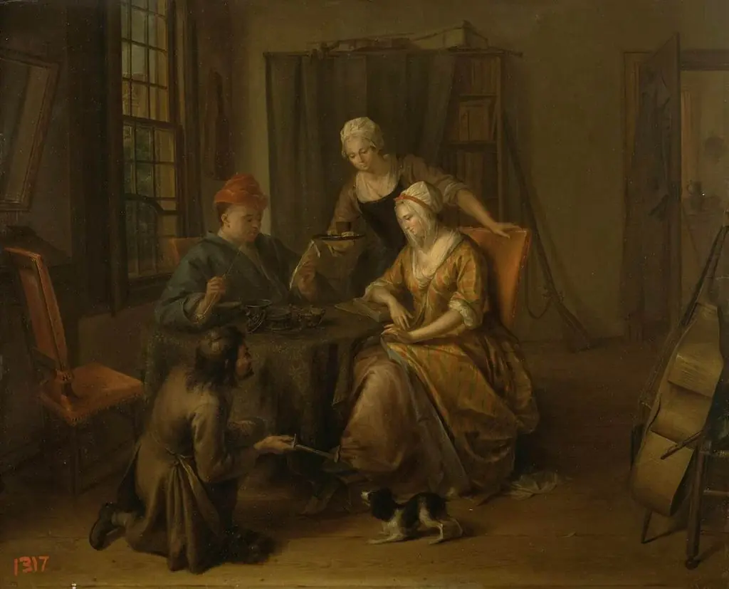 Shoemaker, by Aert Schouman