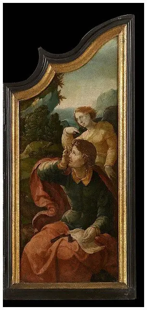 Saint John on Patmos, by Aertgen van Leyden