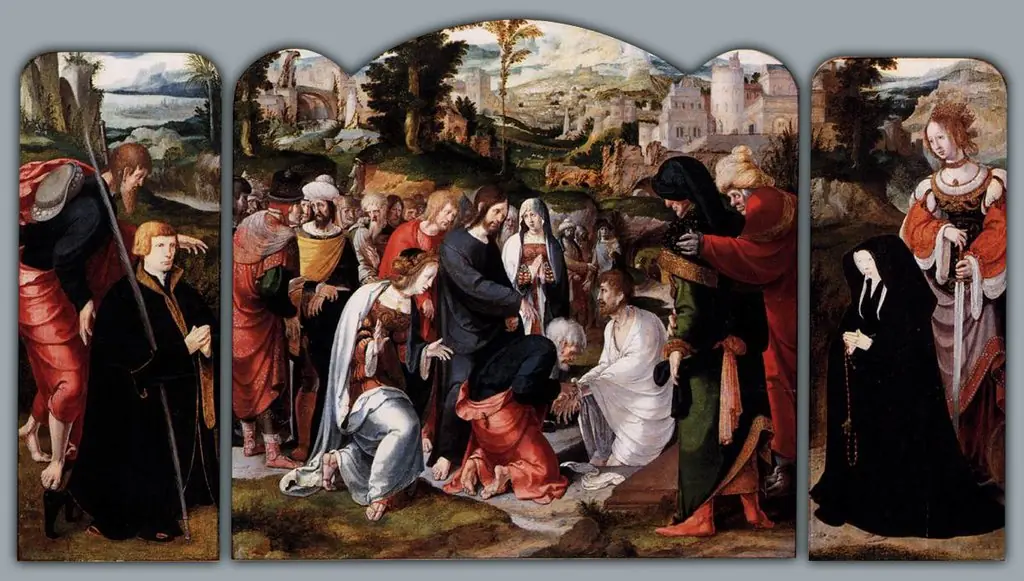 The Raising of Lazarus, by Aertgen van Leyden