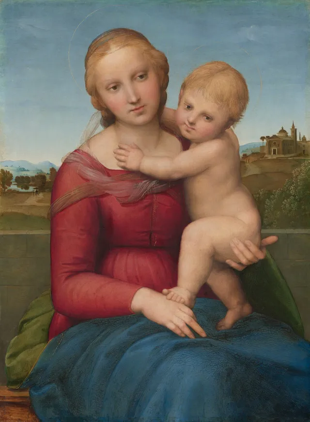 The Small Cowper Madonna, a Florentine-period devotional panel scaled for a private room.