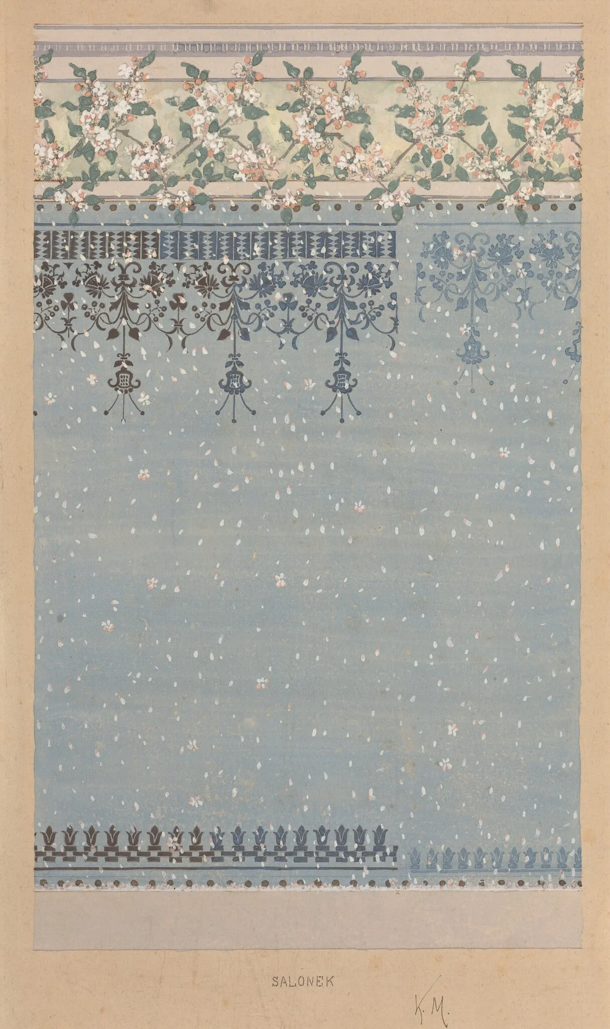 Salonek, detail