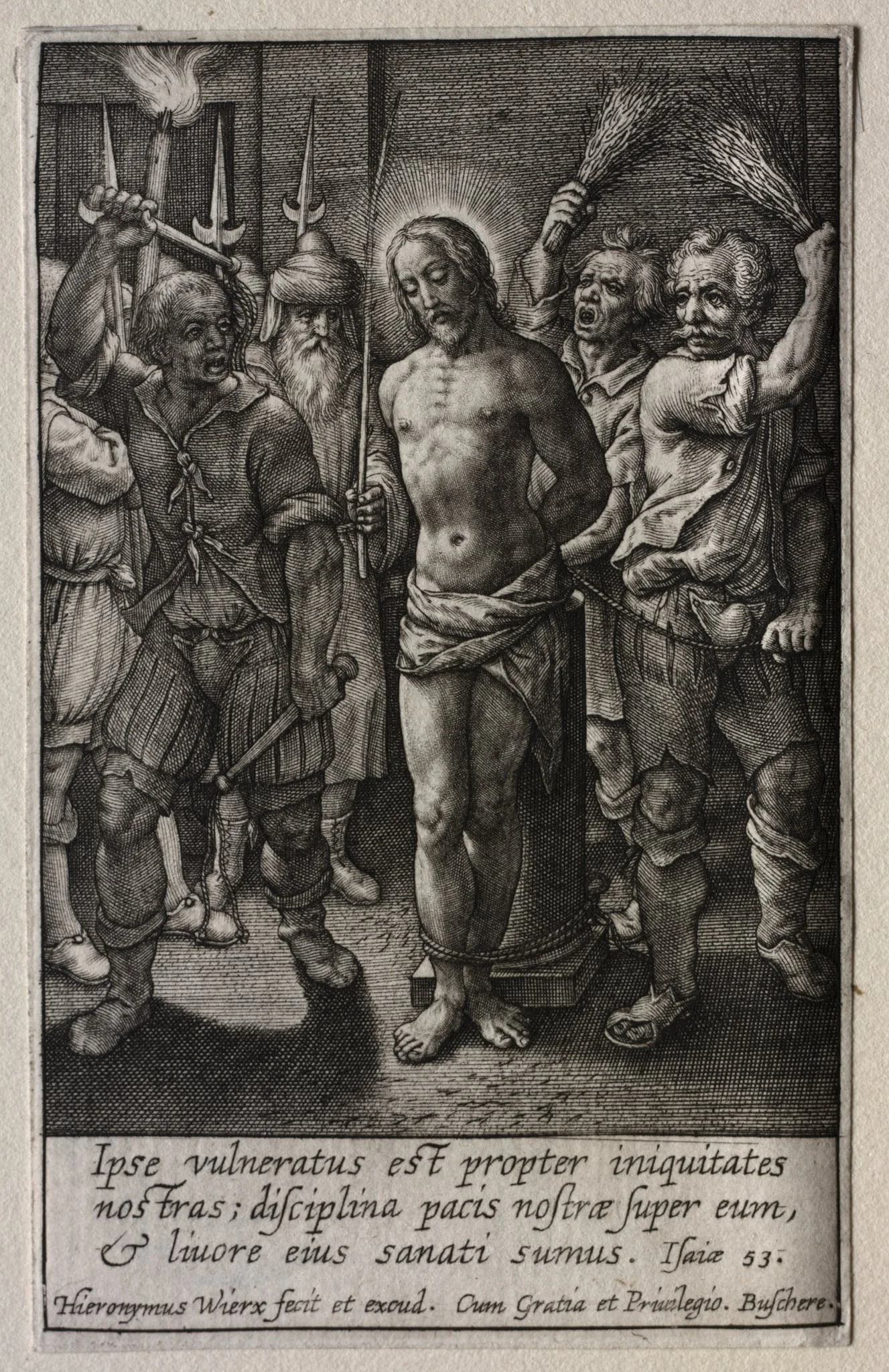The Passion: The Flagellation, detail