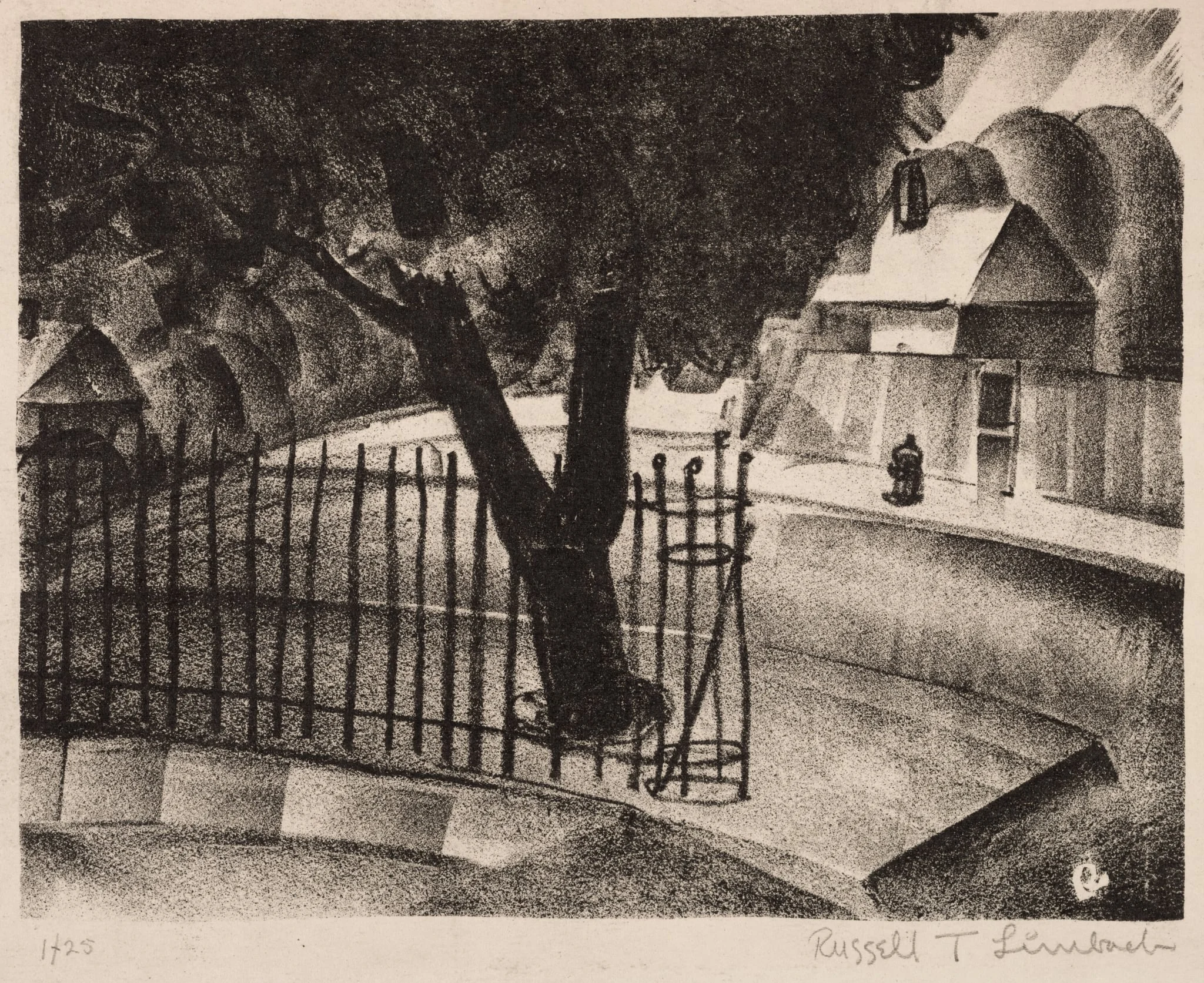 The Iron Fence, detail
