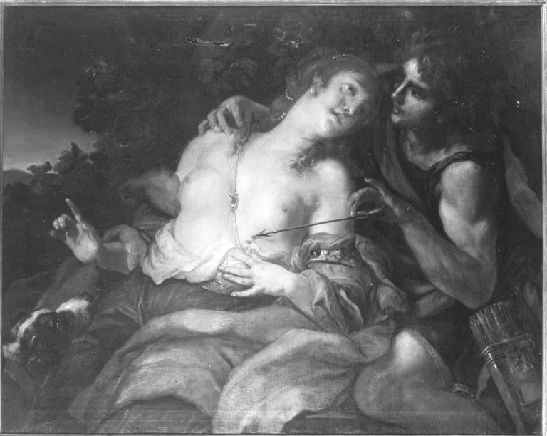 Cephalus und Procris, detail