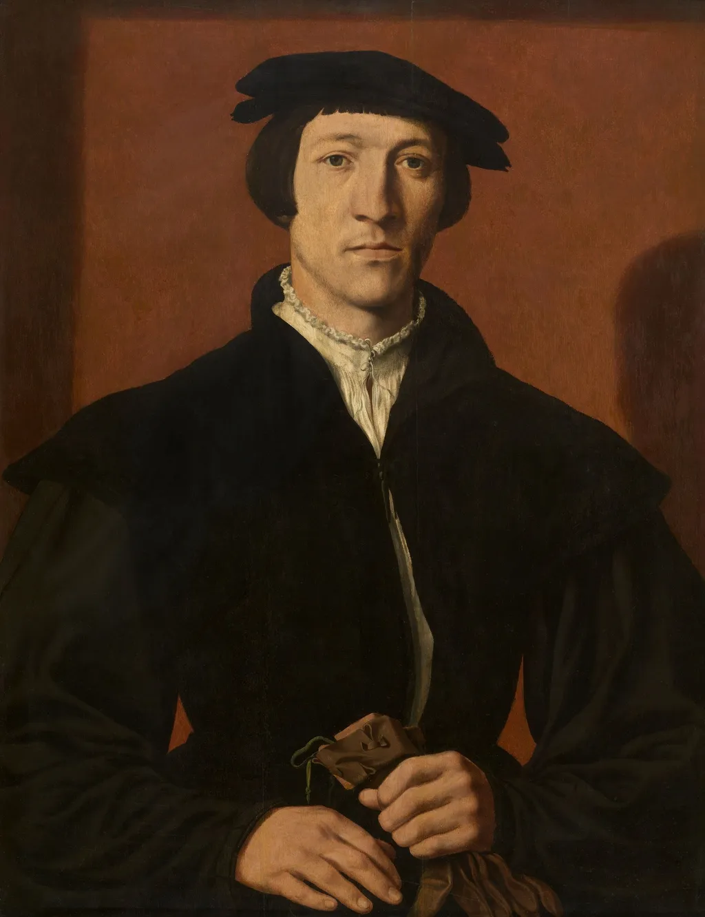 Portrait of a Man, by Jan Cornelisz Vermeyen, oil, 1535