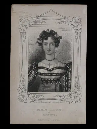 H Beard Print Collection, by J. Kennerley, 1824