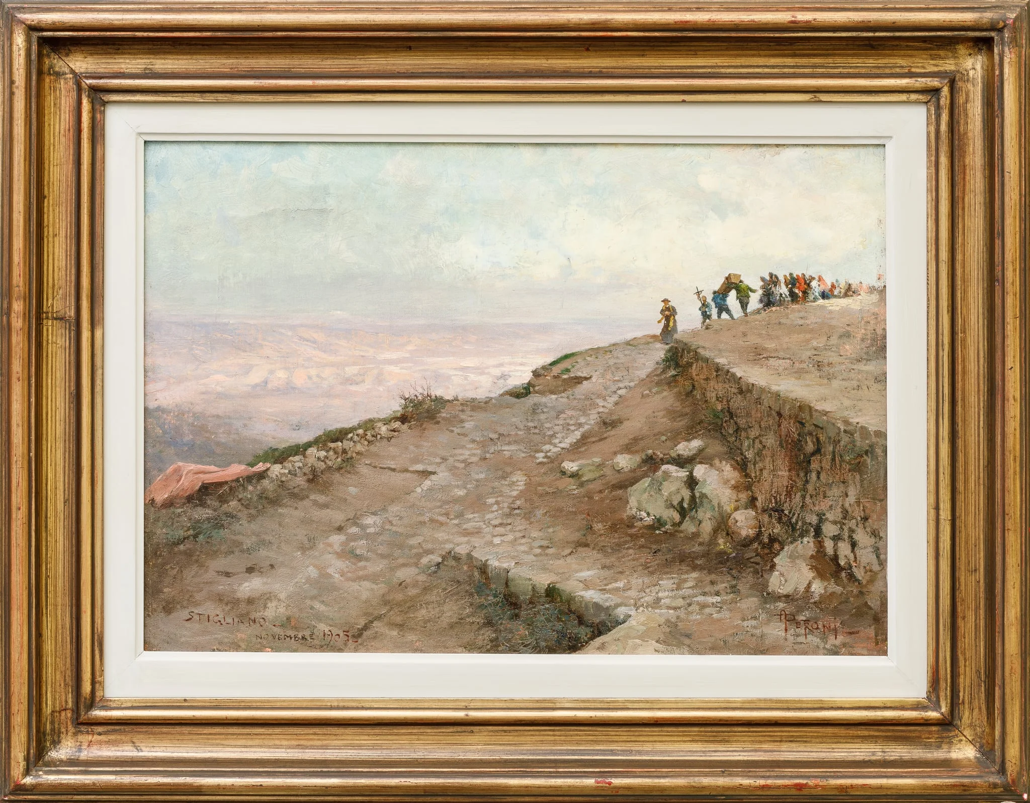 Înmormântare la Stigliano, detail