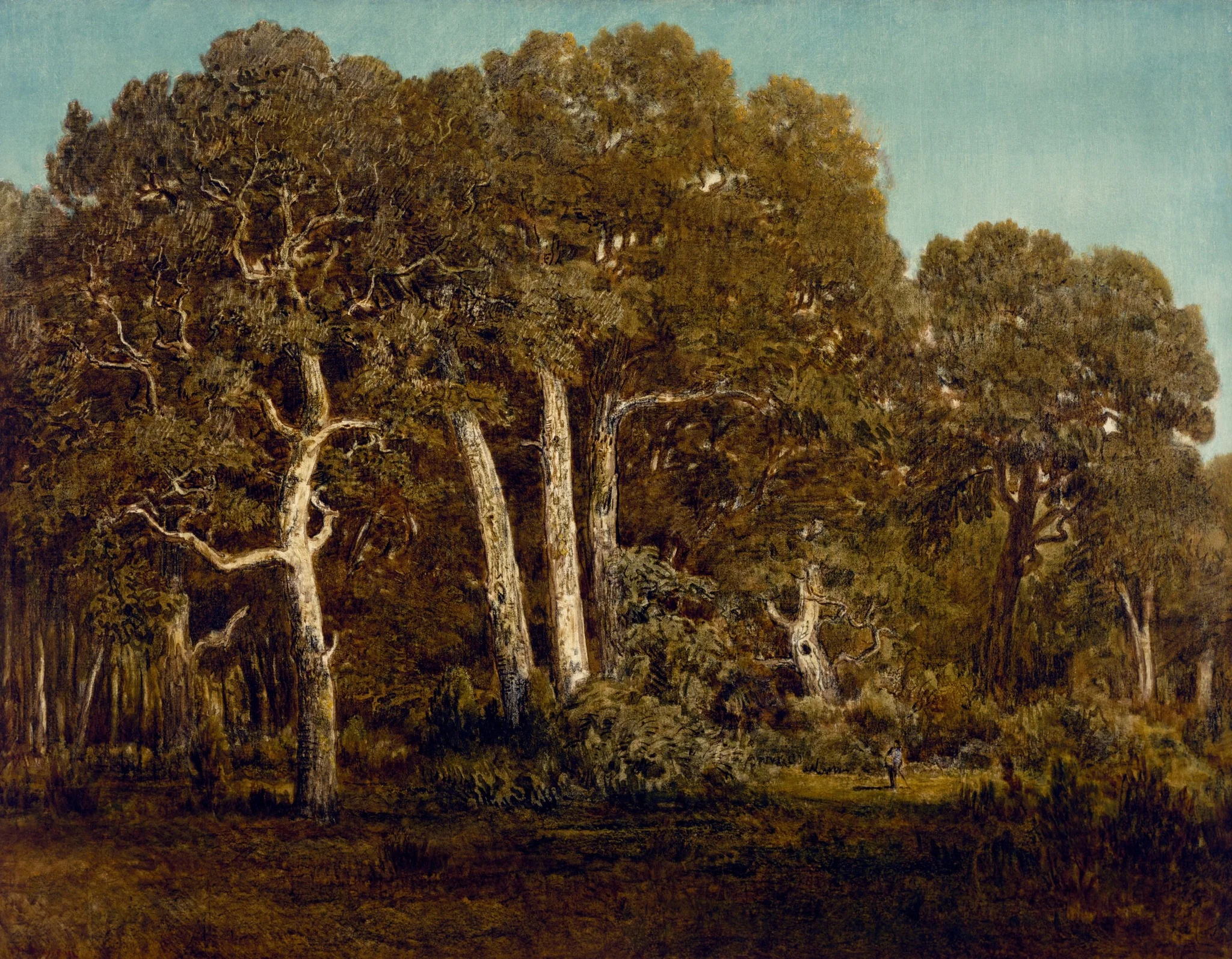 The Great Oaks of Old Bas-Bréau, detail