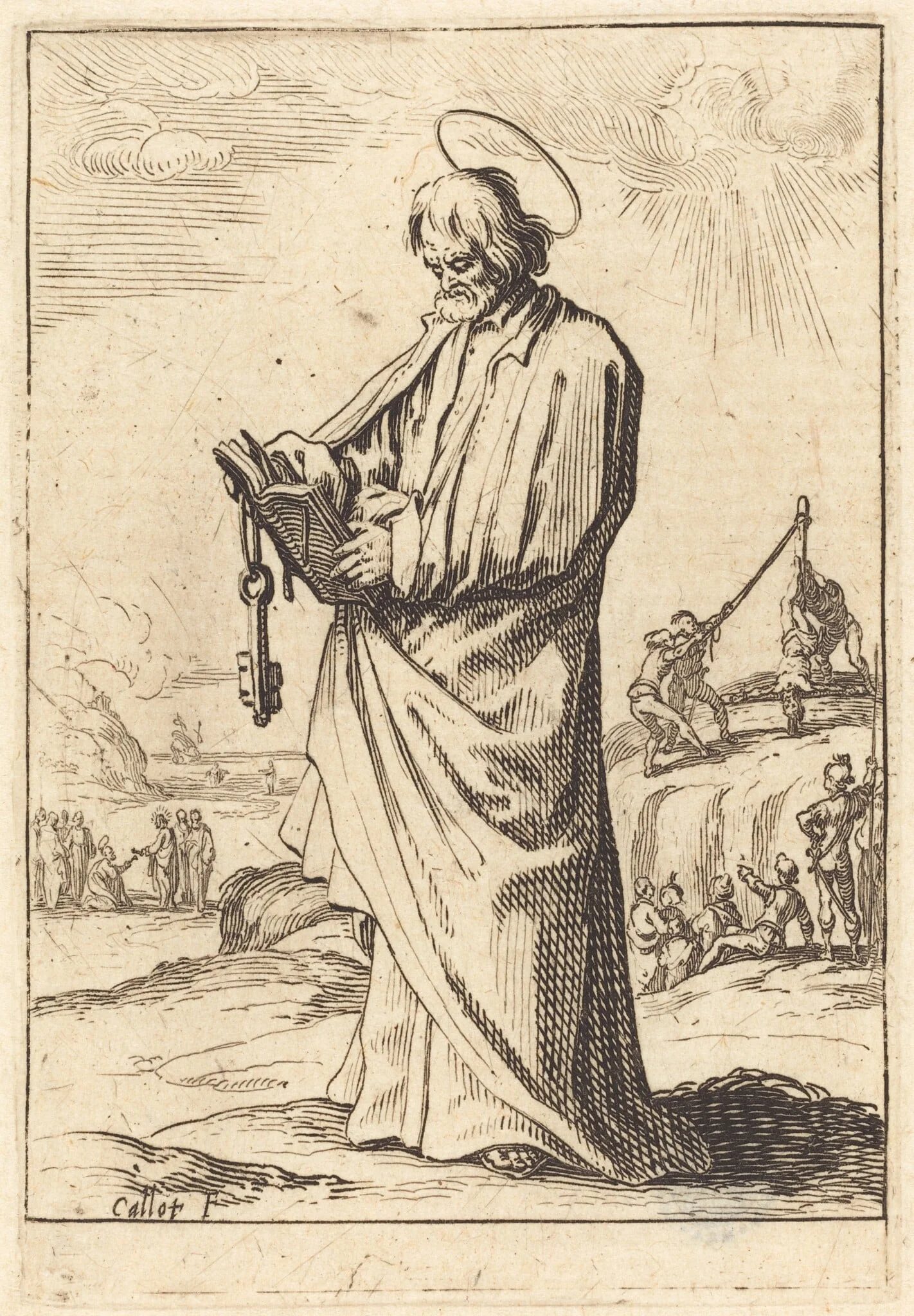 The Apostle Peter, detail