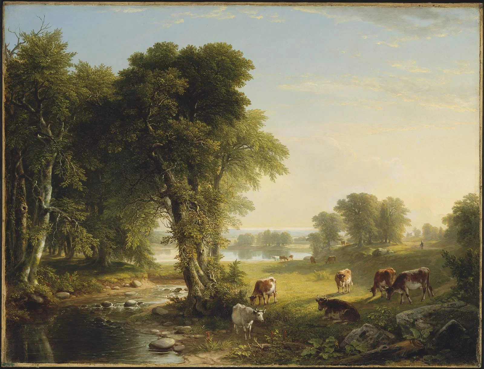 The Babbling Brook, detail