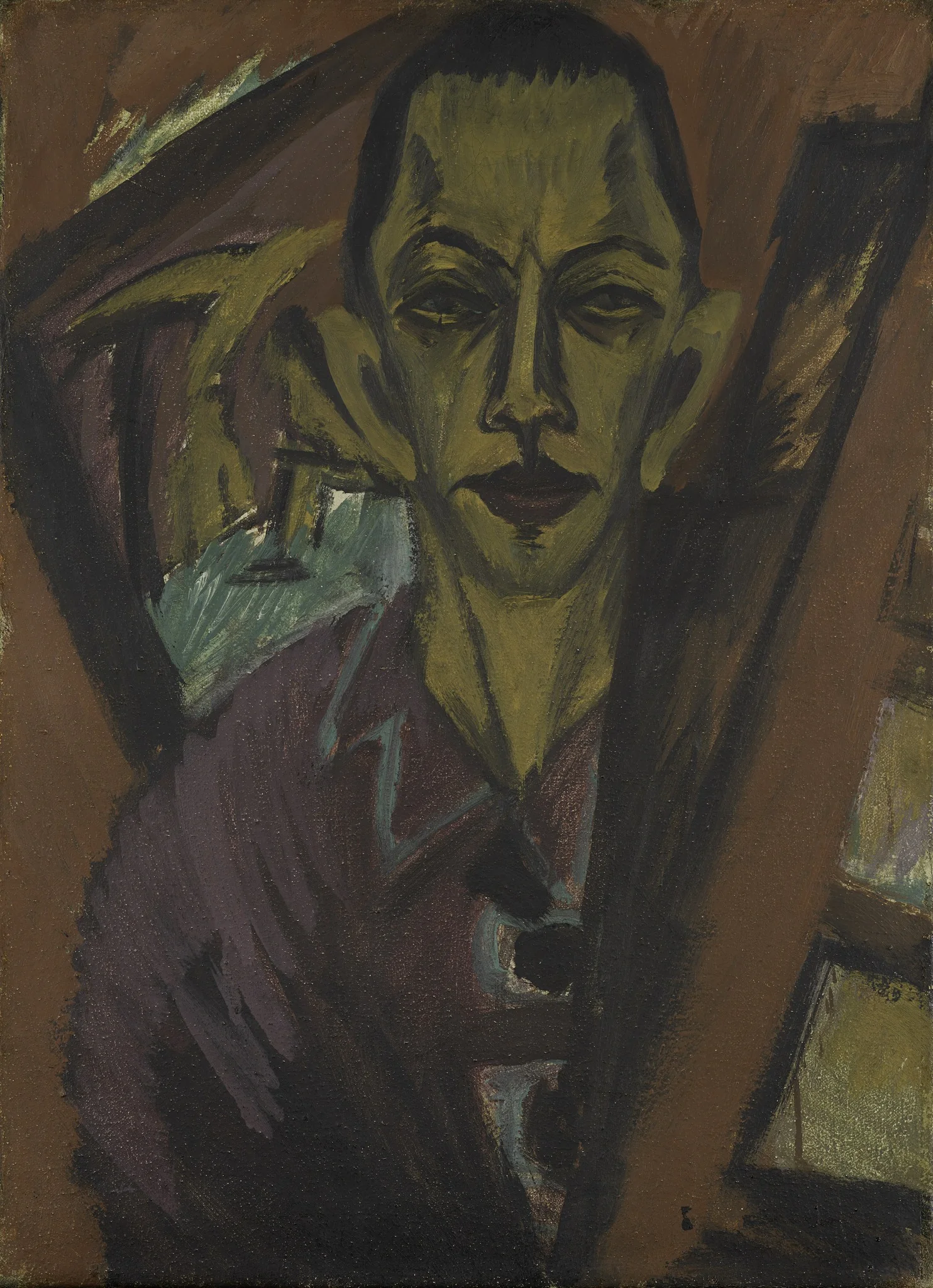 Self-Portrait, detail