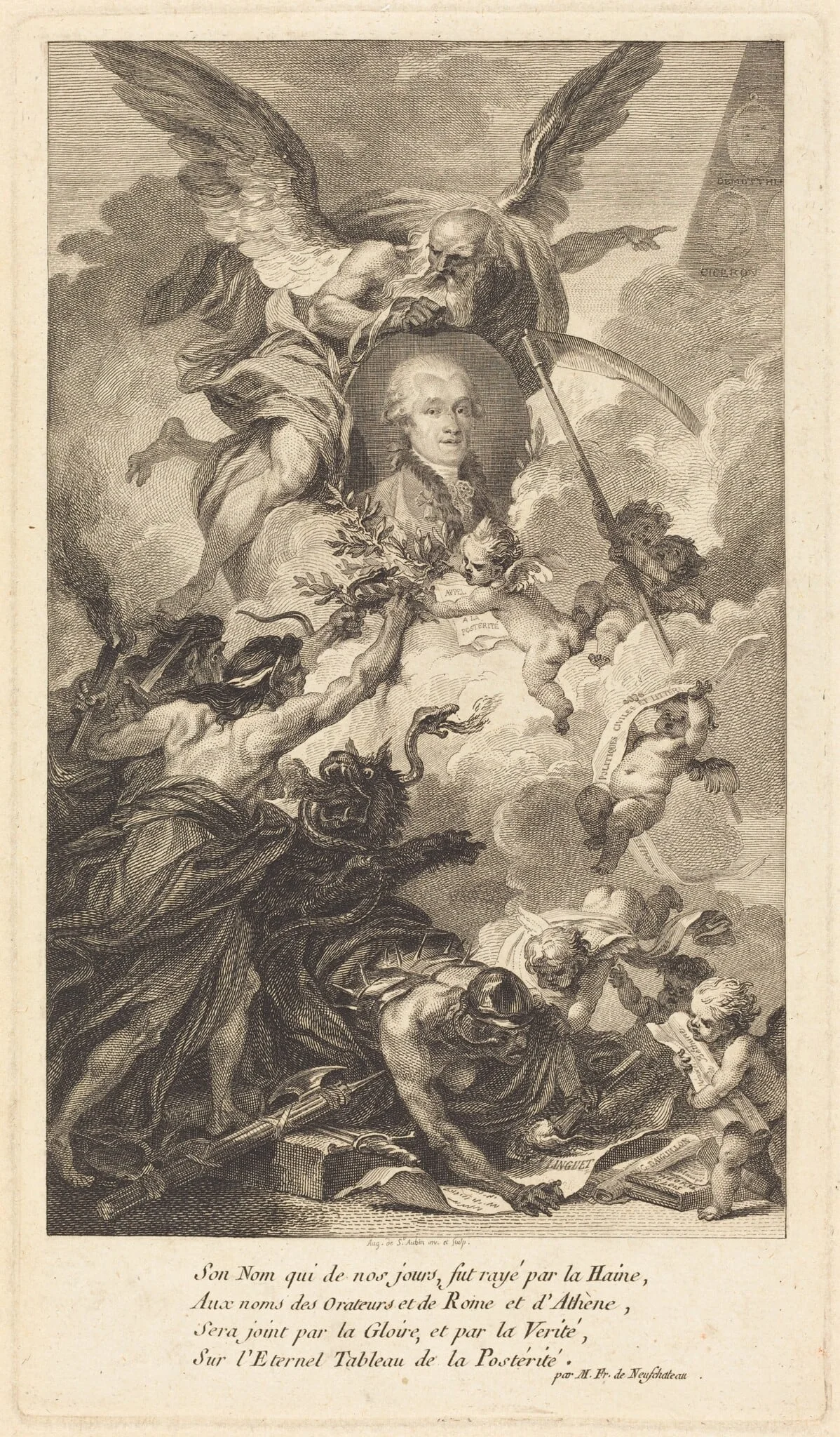 Simon-Nicolas-Henri Linguet, detail