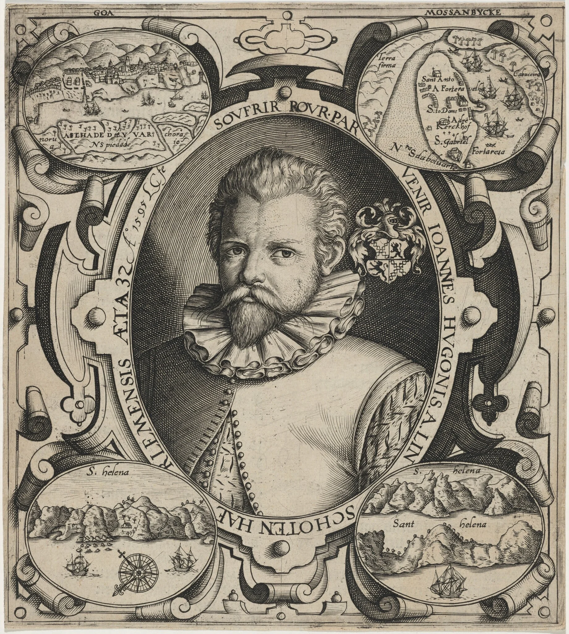 Joannes Hugo van Linschoten, detail