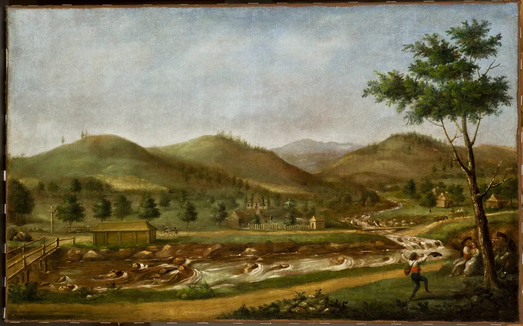 Mountain View, by Teodor Baltazar Stachowicz, oil, 1846