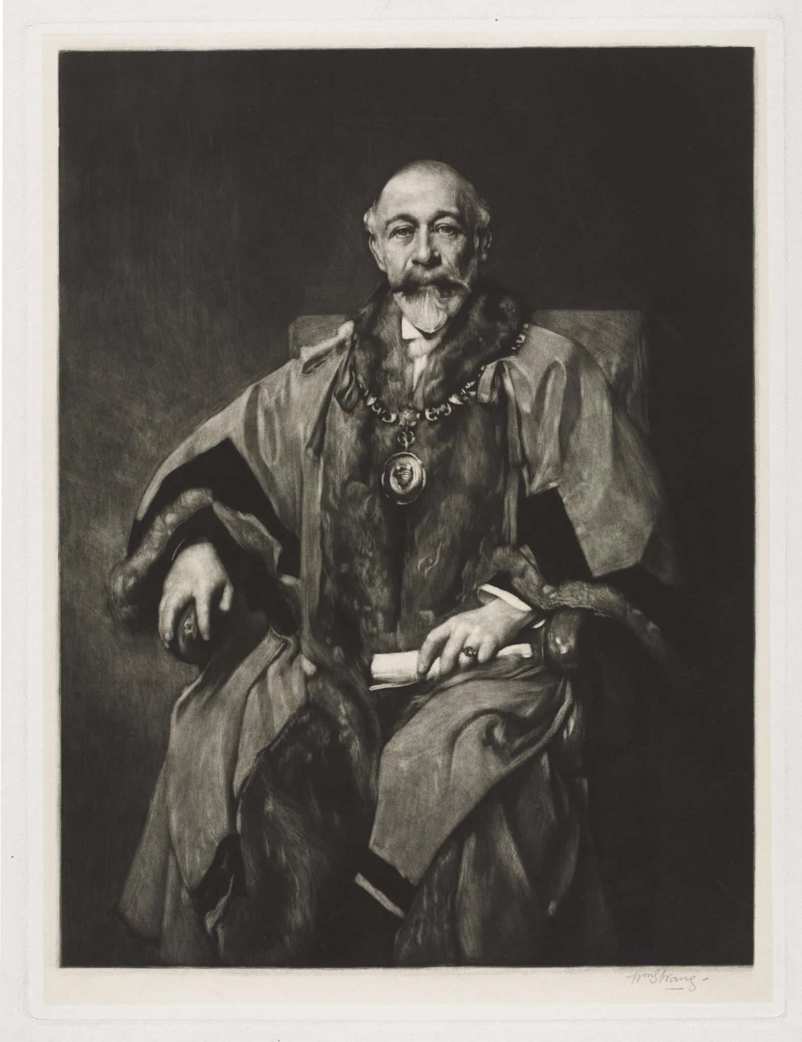 Sir Bartle Frère, detail
