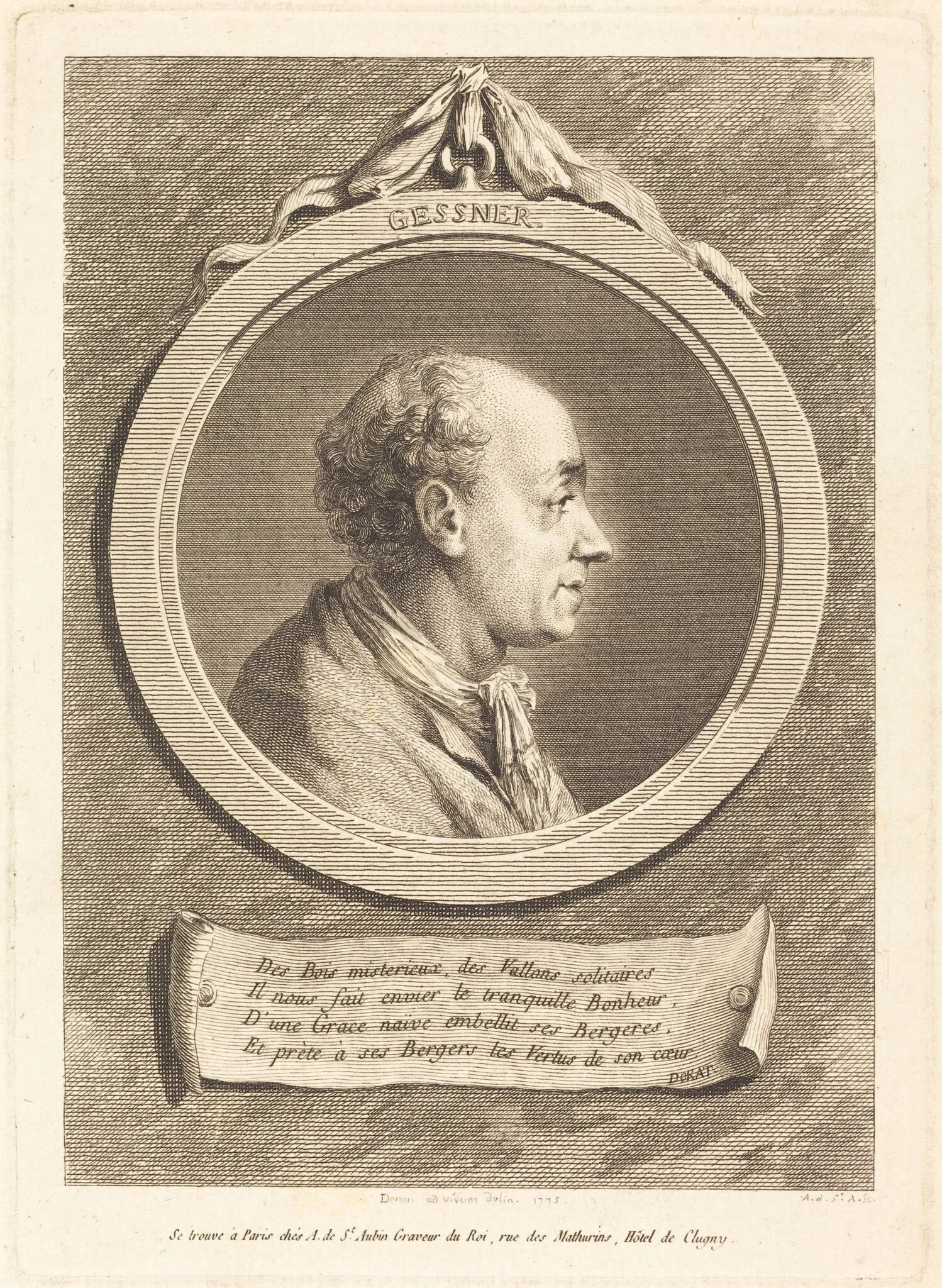 Salomon Gessner, detail