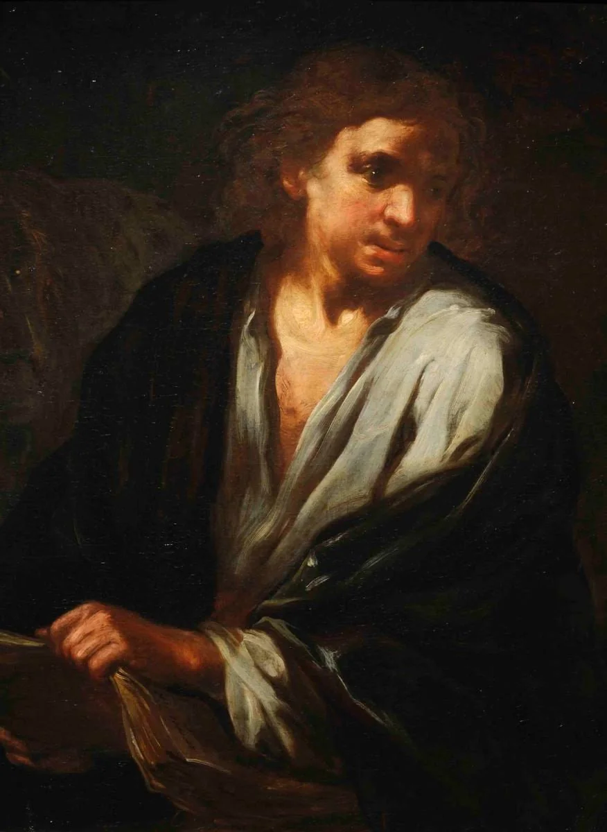 Sfântul Ioan Evanghelistul, detail