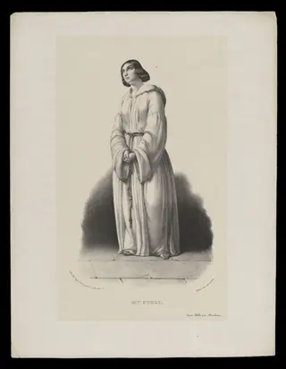 H Beard Print Collection, by Alexandre Lacauchie, 1841