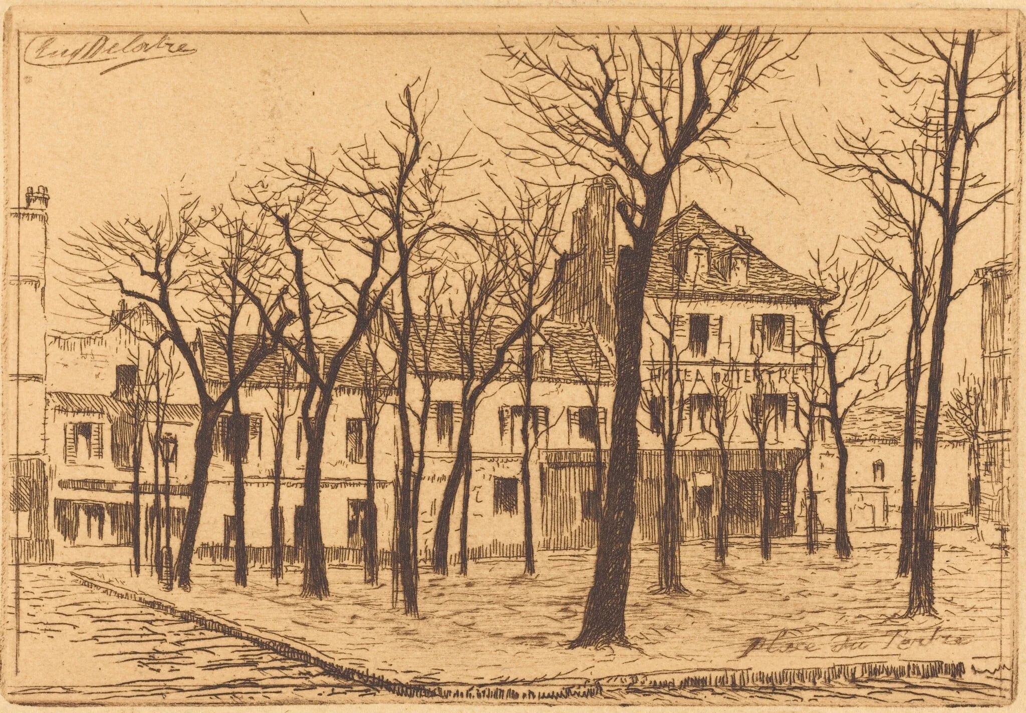 Place du Tertre, detail