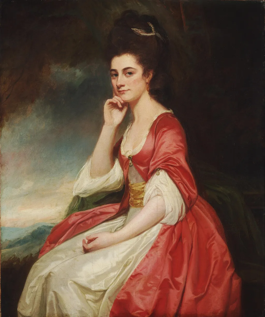 Portrait of Lady Grantham, by George Romney, oil, 1791