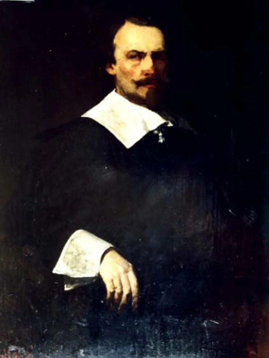 Portret de bărbat, detail