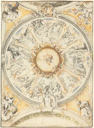 The Life of Ignatius Loyola, by Egid Quirin Asam, paint, 1748