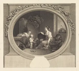 Dites donc s'il vous plait, by Nicolas Delaunay, ink, 1782