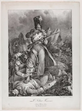 The French Soldier (Le Soldat français), by Nicolas Toussaint Charlet, 1818