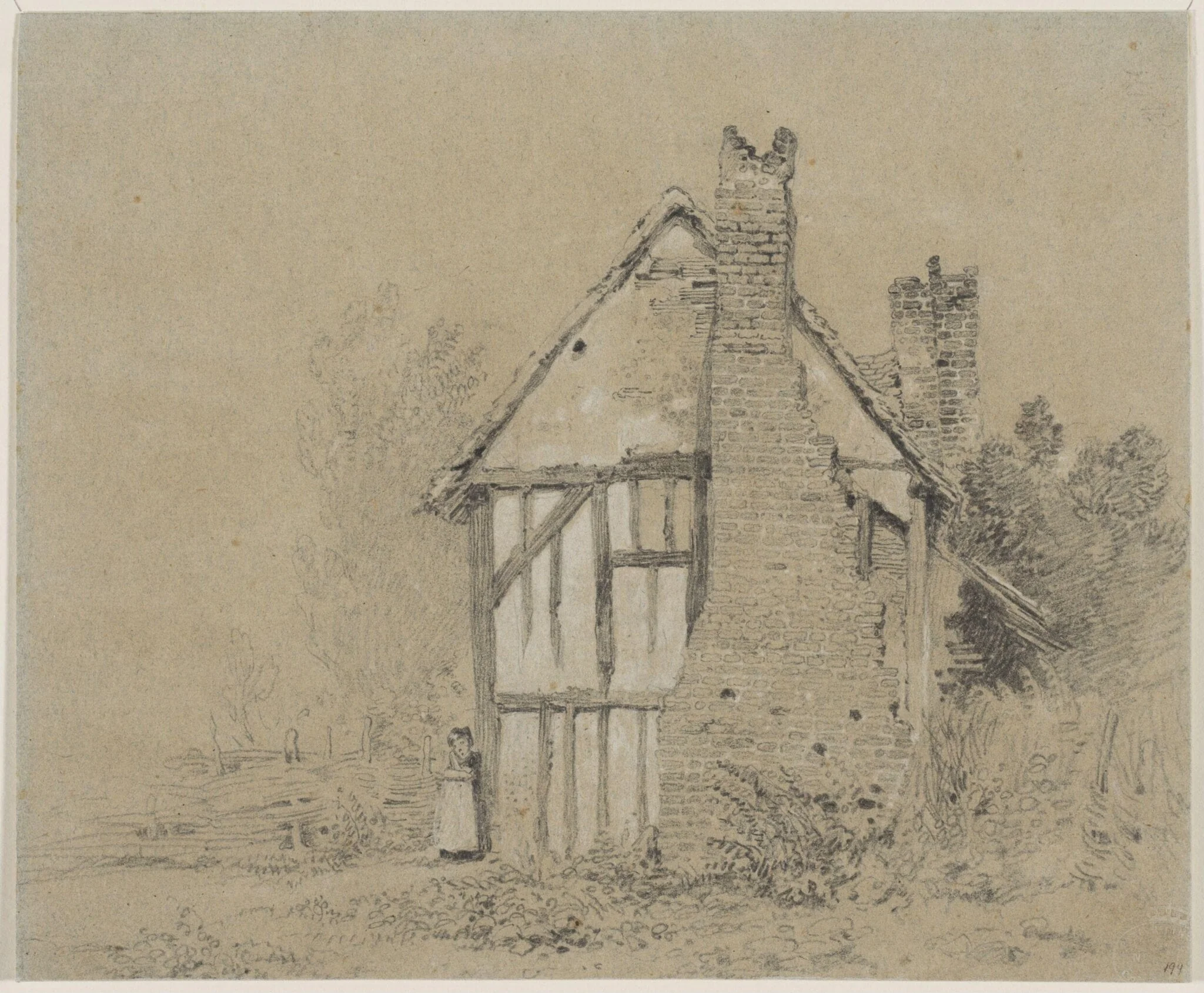 A Cottage, detail