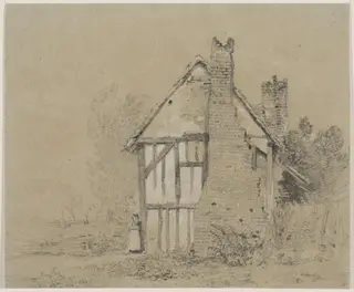 A Cottage, by William Mulready, 1850