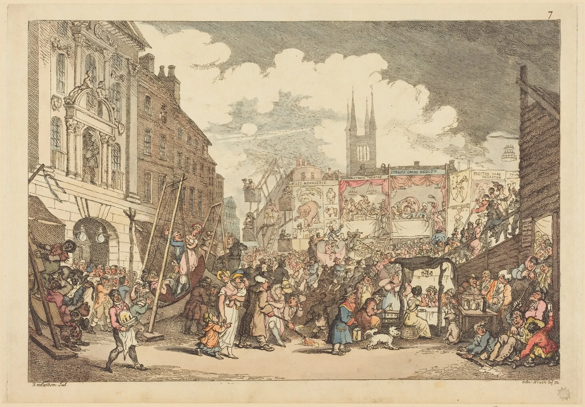 Bartholomew Fair, detail