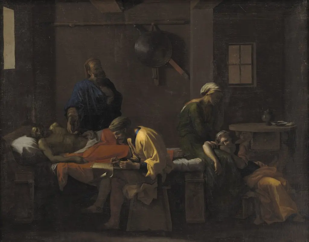 The Testament of Eudamidas, by Nicolas Poussin, oil, 1644