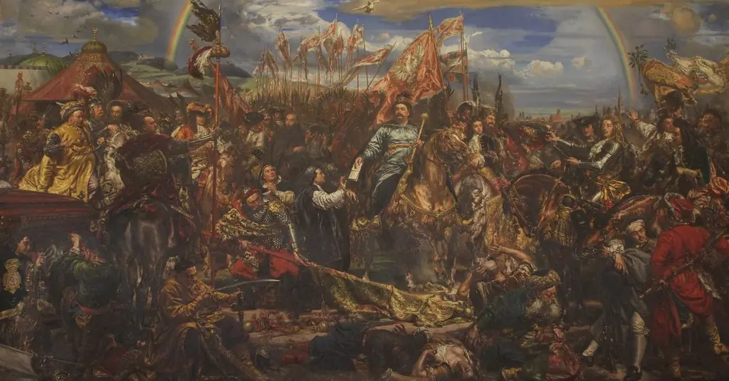 Jan Sobieski at Vienna, by Jan Matejko, oil, 1892