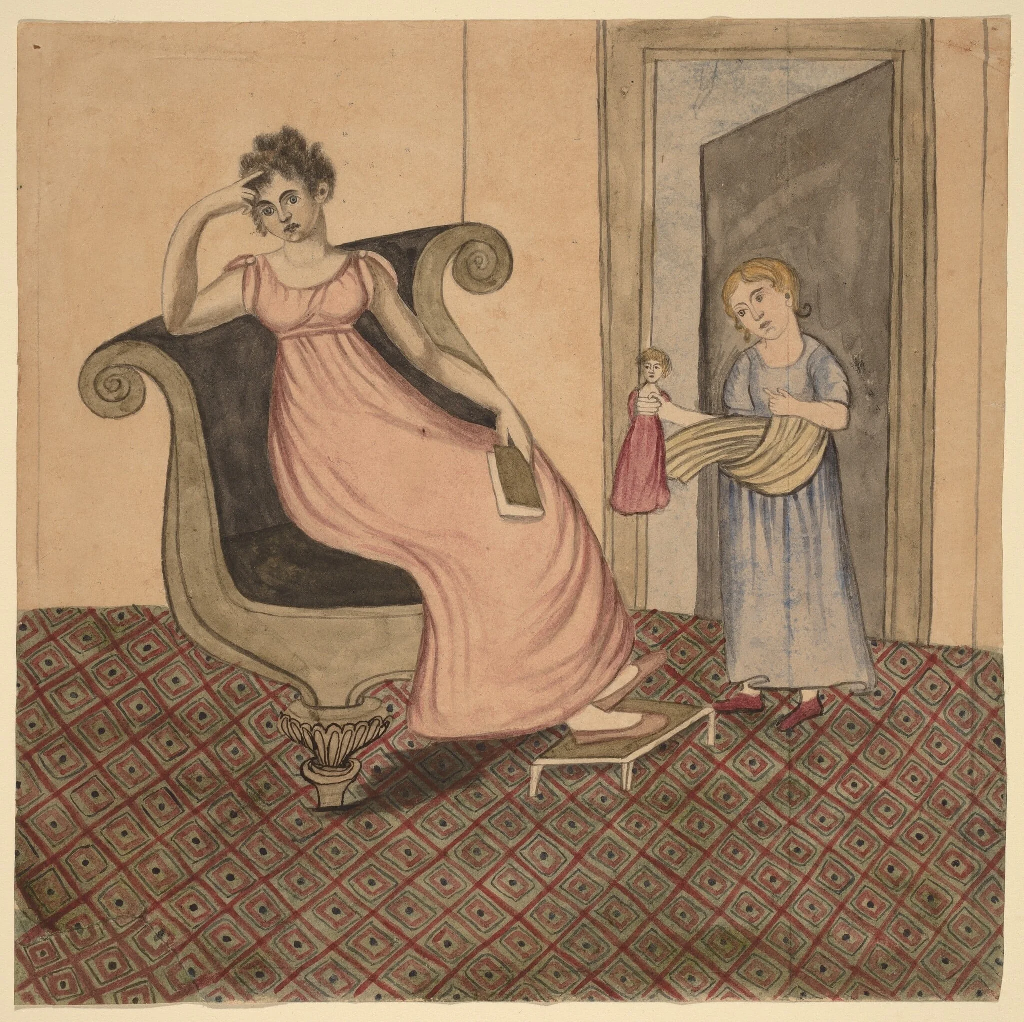 Mother and Child, detail