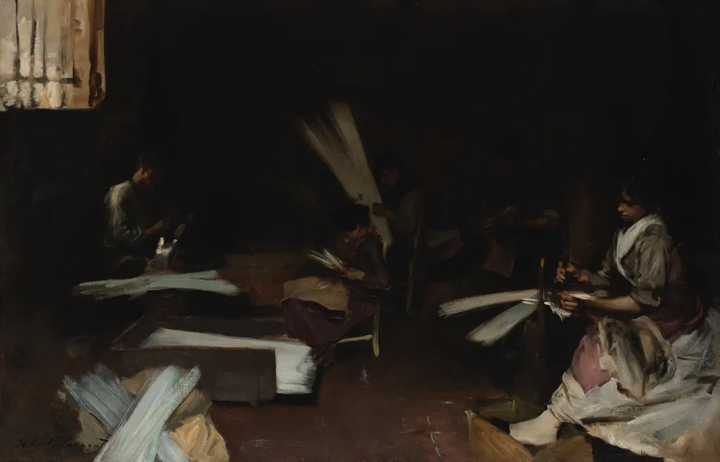 Venetian Glass Workers, by John Singer Sargent, oil, 1881