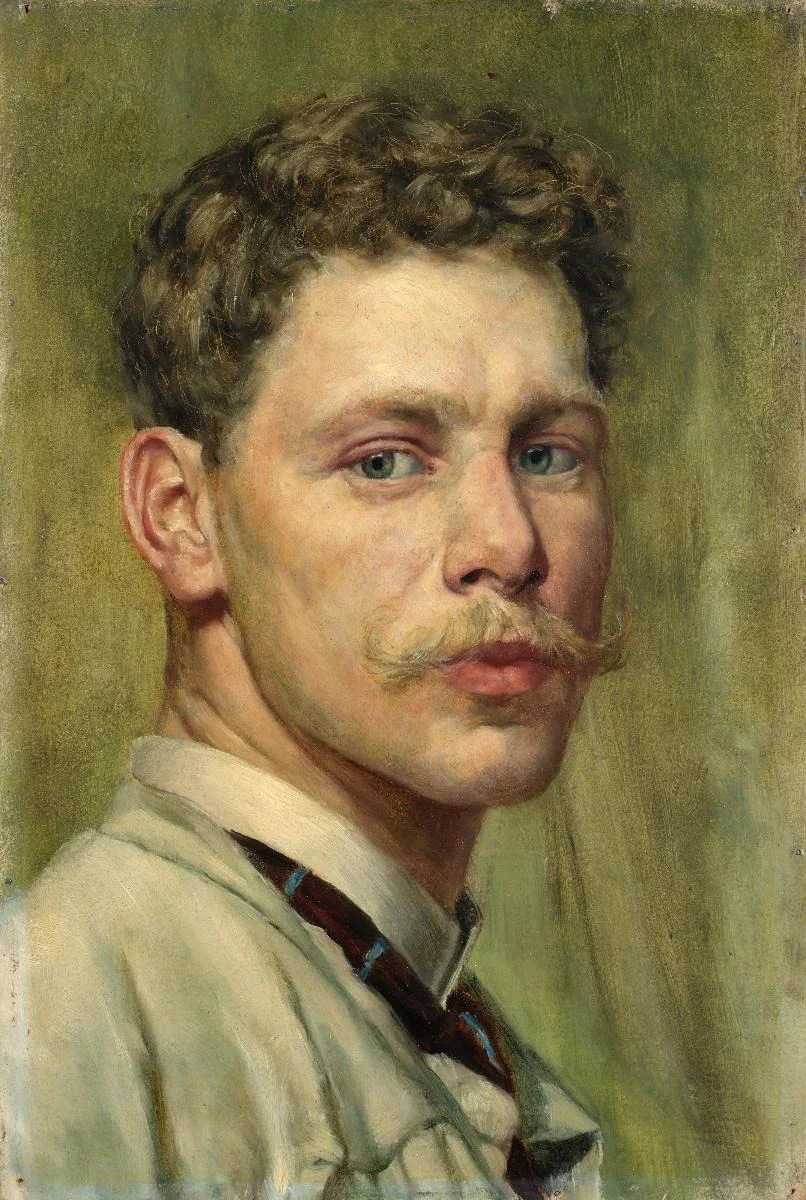 Selbstbildnis, detail