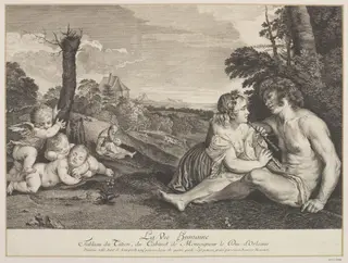 The Emblem of Human Life, by Simon Francis Ravenet, 1750