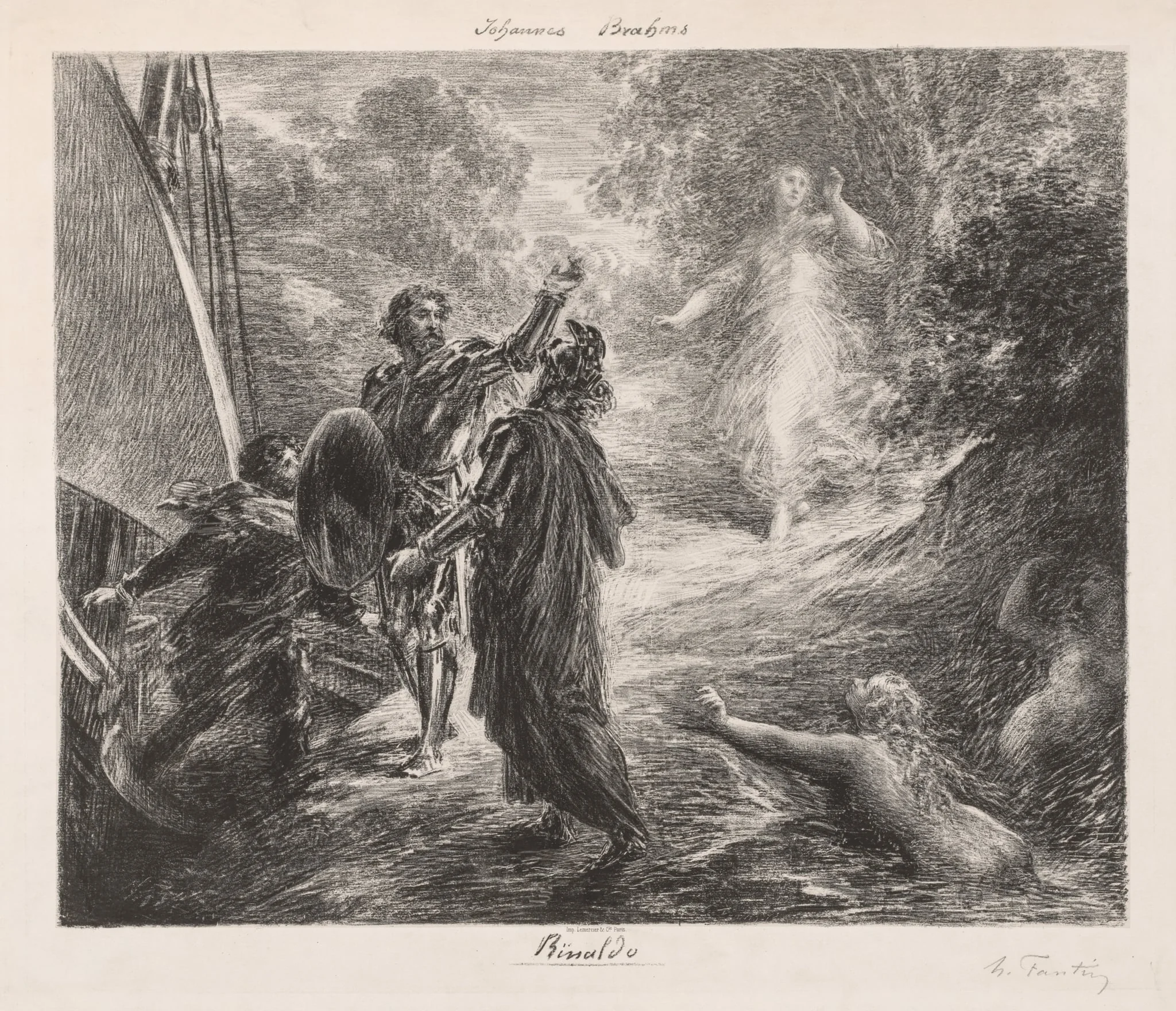 Rinaldo, detail