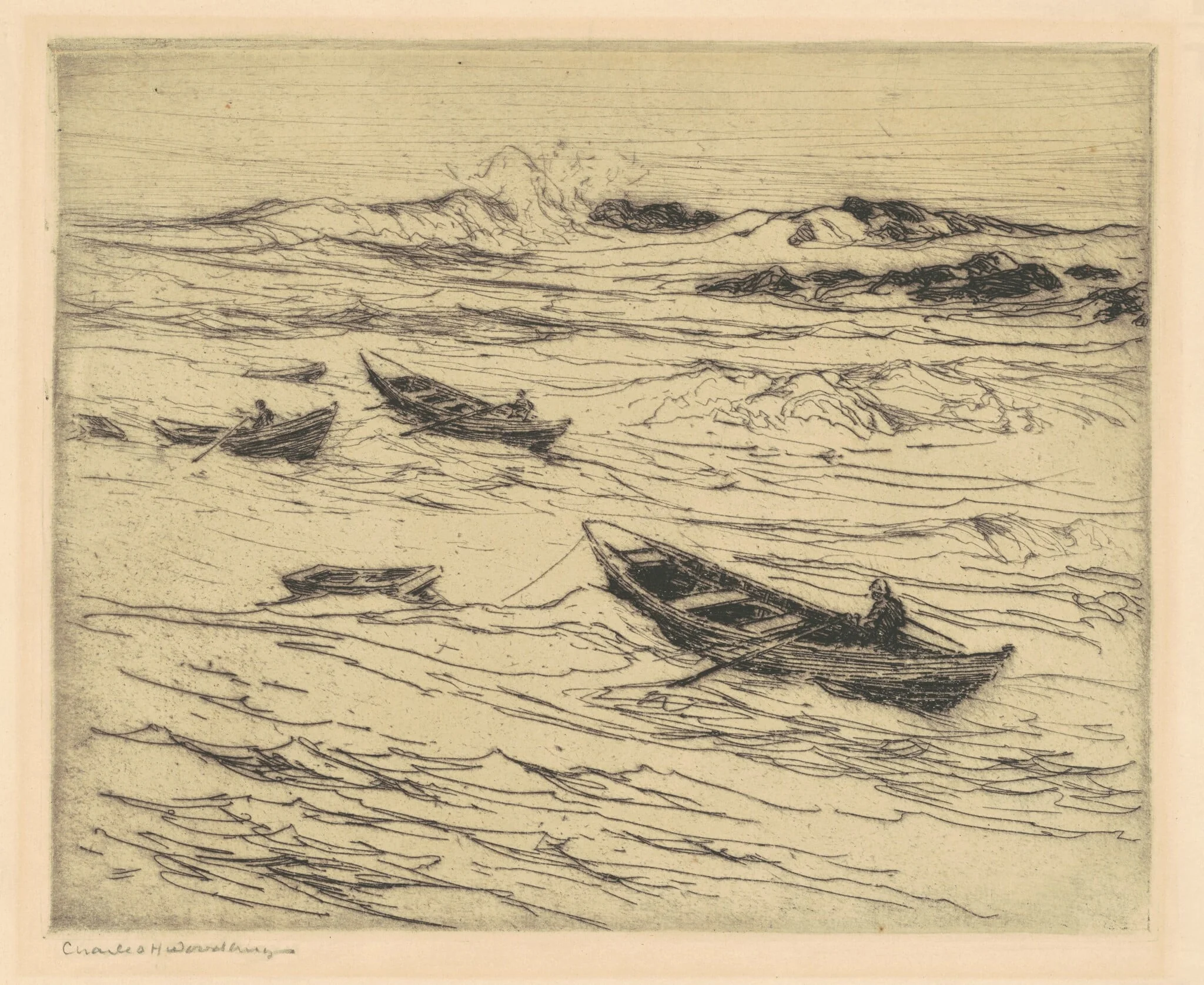 Easterly Coming, detail