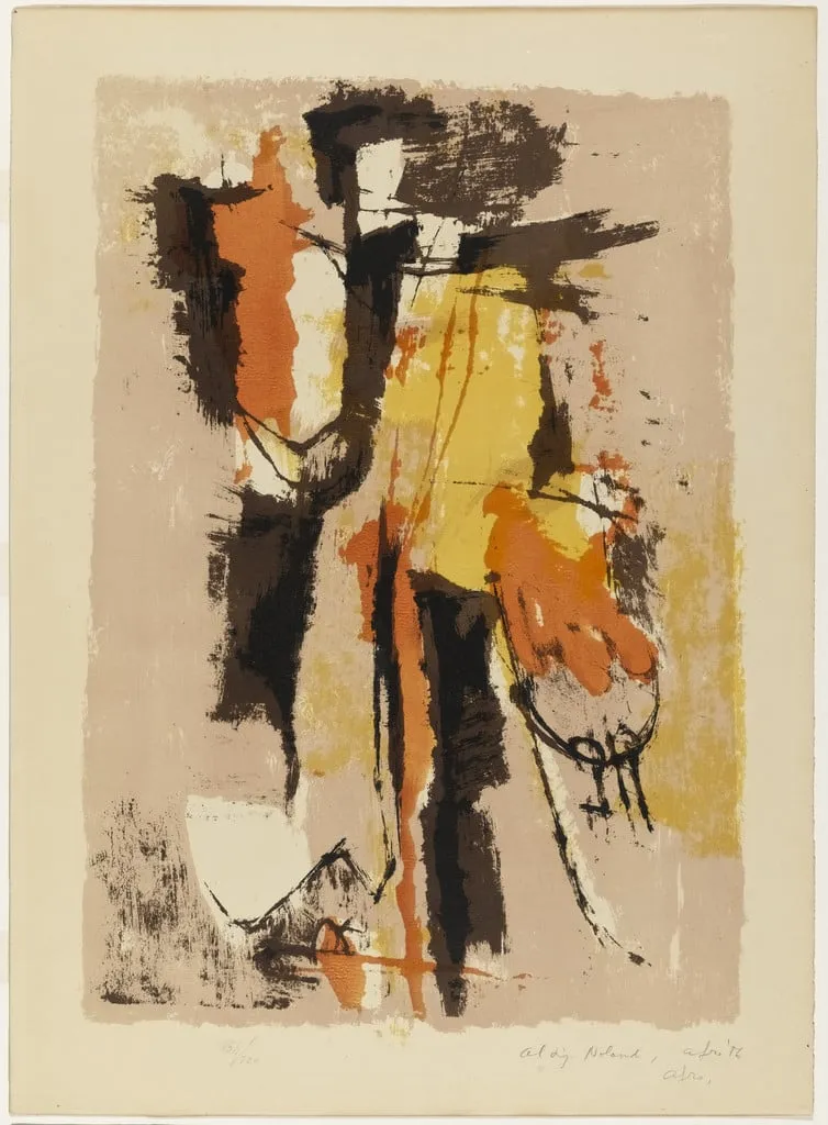 Untitled, by Afro, ink, 1956