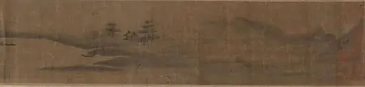 明/清　佚名　仿方從義　巢雲圖　卷|Miniature Landscape, by After Fang Congyi|Xia Gui
