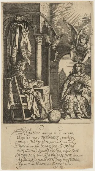 Illustration for Edward Benlowes, Theophila, by after Francis Barlow