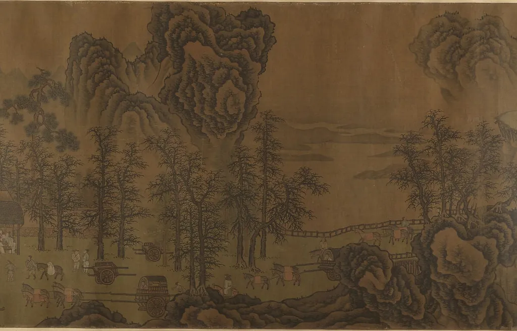 Untitled, by After Guo Xi, ink, 1639