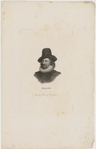 Sir Francis Bacon, by after Jacobus Houbraken