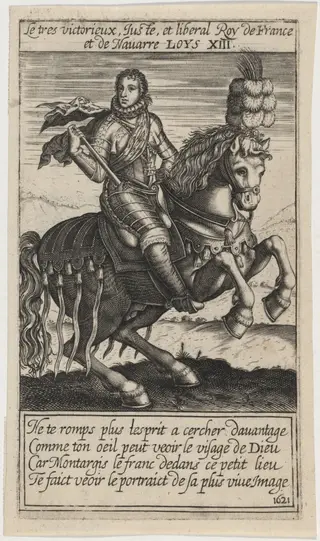 Louis XIII, by after Léonard Gaultier