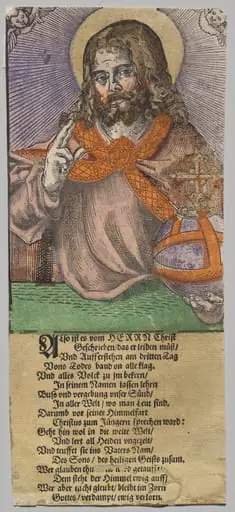 Christ from Christ, the Apostles, and Saint Paul, by After Lucas Cranach the Elder