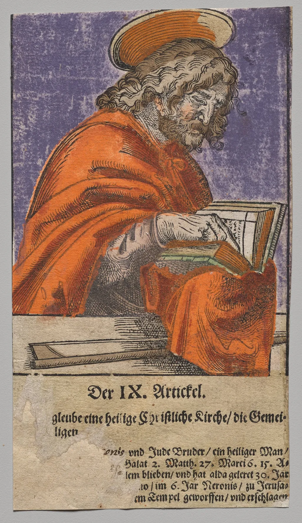 James the Less from Christ, the Apostles, and Saint Paul, by After Lucas Cranach the Elder