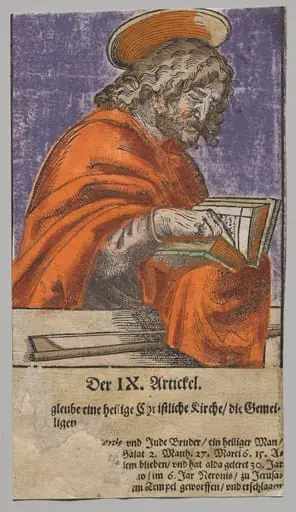 James the Less from Christ, the Apostles, and Saint Paul, by After Lucas Cranach the Elder