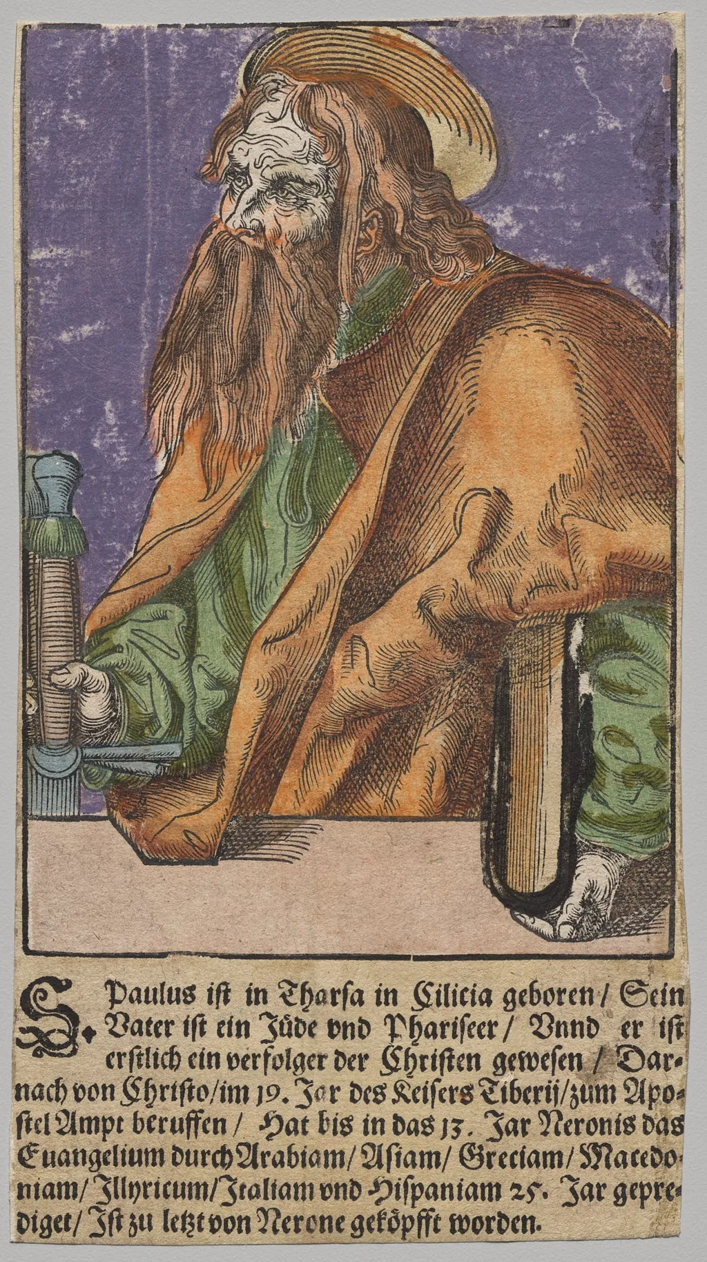 Paul from Christ, the Apostles, and Saint Paul, by After Lucas Cranach the Elder